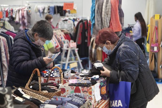 Reciente edición de la Feria de las Rebajas.