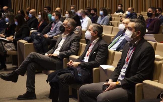 Algunos de los asistentes al Talent Forum en el Palacio Europa.