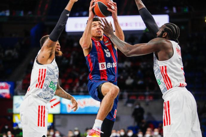 Partido del Baskonia contra Bayern