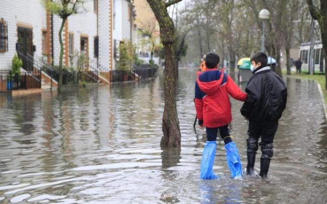 Inundaciones en La Presa.