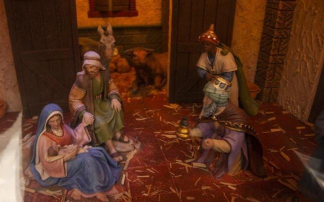 Un belén organizado por Gasteiz On.