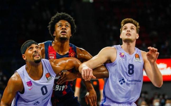 Imagen del Baskonia-Barcelona del jueves