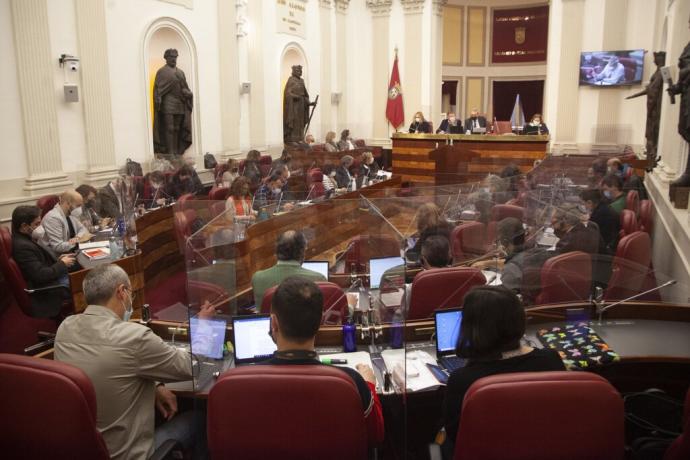 Pleno de las Juntas Generales de Älava.