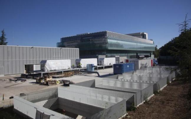 Obras en la ampliación del Hospital de Txagorritxu. Obras en la ampliación del Hospital de Txagorritxu.