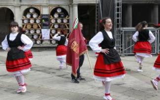 Recepción, ayer. Foto: Pilar Barco