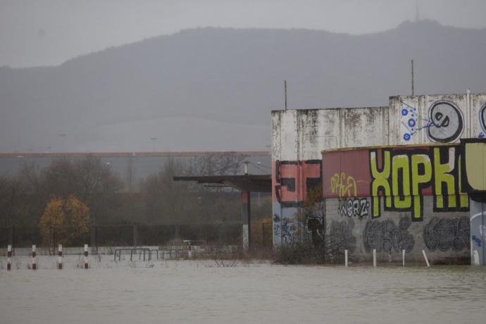 Estado del agua cerca de Astegieta.