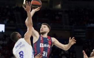 Giedraitis, que volvió ante el Real Madrid tras su lesión, será clave en el duelo ante Derrick Williams. Foto: J.C.