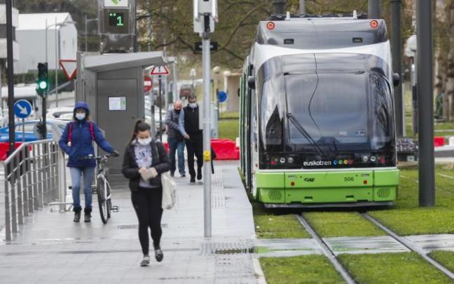 El tranvía de Gasteiz