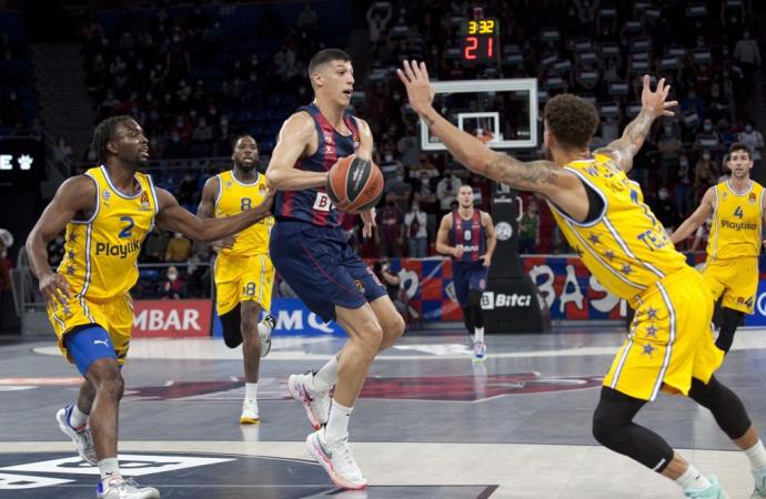 Partido de Baskonia contra Maccabi