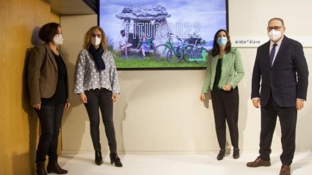 Presentación de la oferta turística alavesa en FITUR 2022