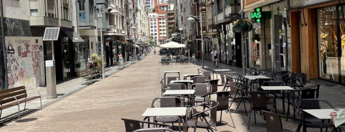 Segundo día de la ola de calor en Eibar.