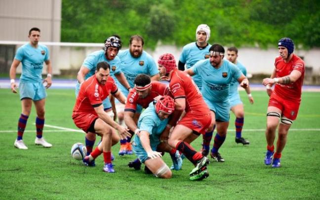 El Ordizia cayó ante el Barcelona. El Ordizia cayó ante el Barcelona.
