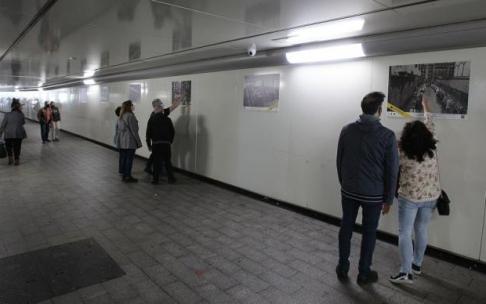 Interior del pasadizo de Egia