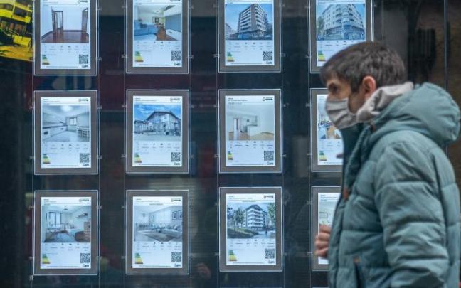 Las hipotecas para comprar viviendas se desploman en Euskadi un 33 % en junio Las hipotecas para comprar viviendas se desploman en Euskadi un 33 % en junio