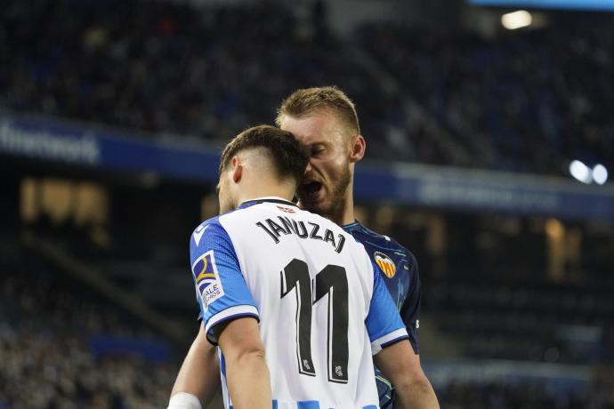 Real Sociedad - Valencia: Las mejores imágenes del partido