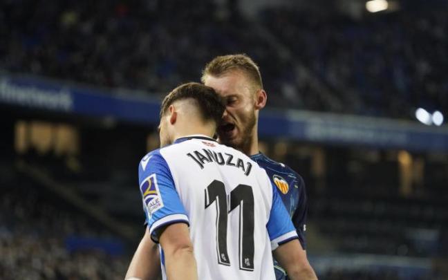 Real Sociedad - Valencia: Las mejores imágenes del partido