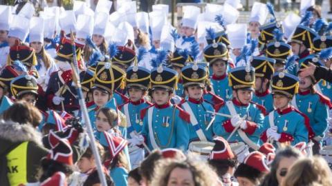 Tamborrada Infantil de la edición de 2020. Este año no habrá concentración de tropas en Alderdi Eder. Tamborrada Infantil de la edición de 2020. Este año no habrá concentración de tropas en Alderdi Eder.
