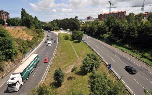 Variante de Donostia a su paso por Intxaurrondo