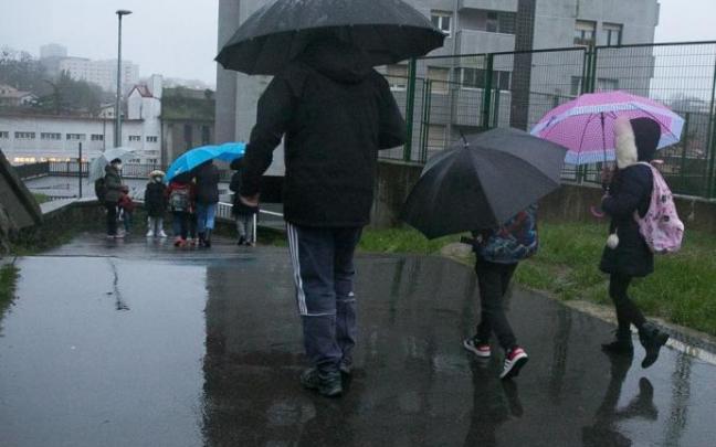 Los alumnos, tras las vacaciones de Navidad Los alumnos, tras las vacaciones de Navidad
