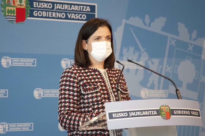 Beatriz Artolazabal, consejera de Igualdad, Justicia y Políticas Sociales.