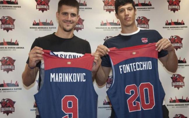 Marinkovic y Fontecchio vestirán el dorsal 9 y el 20 respectivamente