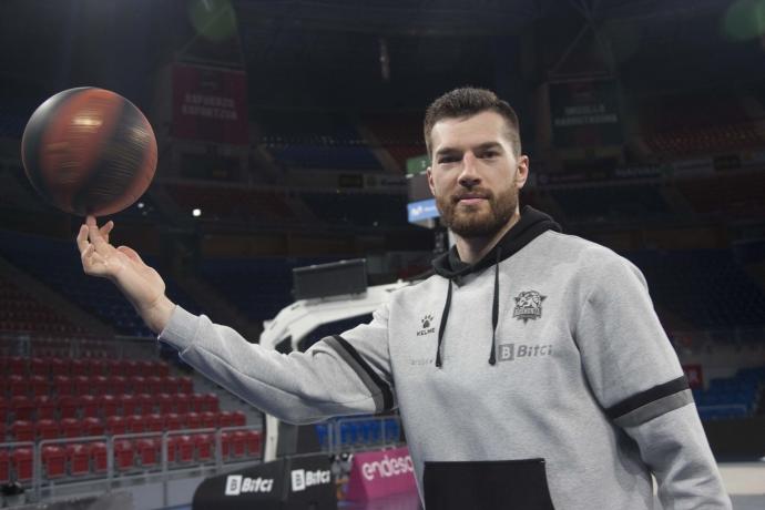 Alec Peters, jugador del Bitci Baskonia.