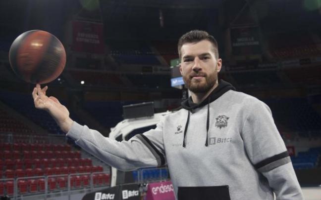 Alec Peters, jugador del Bitci Baskonia.