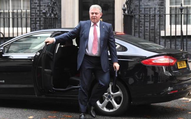 El ministro para Irlanda del Norte, Brandon Lewis.