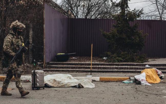 Varios civiles muertos en ataques rusos en la ciudad de Irpín Varios civiles muertos en ataques rusos en la ciudad de Irpín