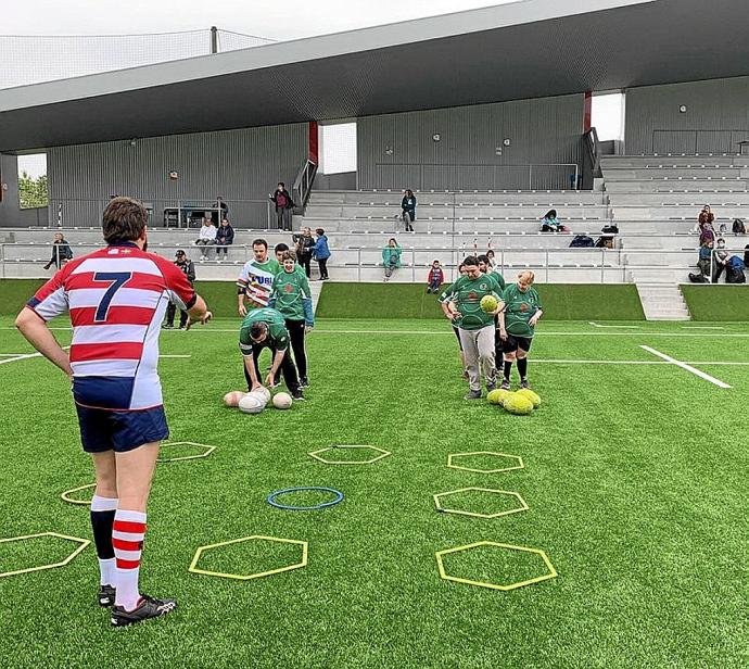Uno de los ejercicios desarrollados en la jornada.