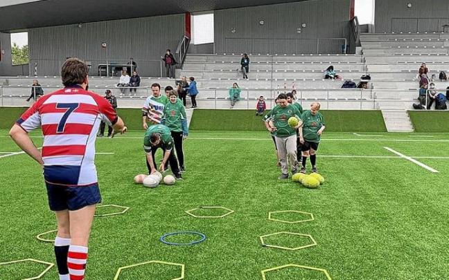 Uno de los ejercicios desarrollados en la jornada.