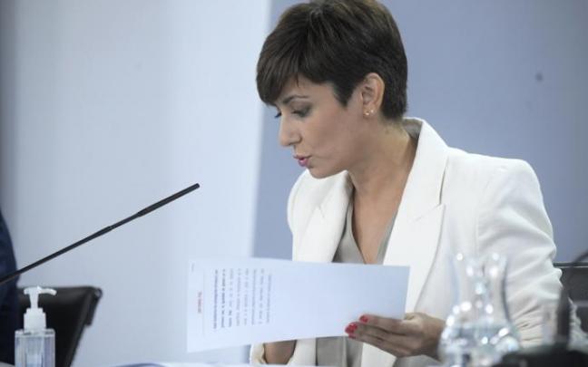 La ministra de Política Territorial, Isabel Rodríguez La ministra de Política Territorial, Isabel Rodríguez