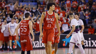 Bako, uno de los pívots más espectaculares de la ACB y clave en el gran año del Manresa, será mañana en el Buesa una de las principales amenazas para el Baskonia