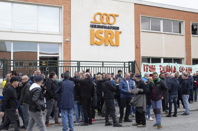 Imagen de archivo de una protesta en Isringhausen