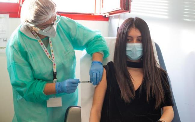 Vacunación contra el coronavirus en Módena, Italia. Vacunación contra el coronavirus en Módena, Italia.