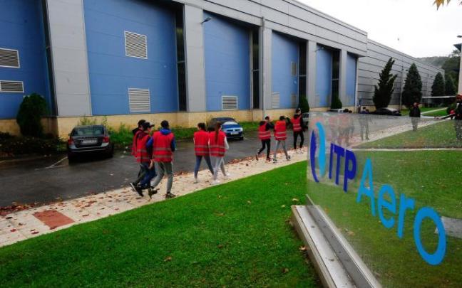 Imagen de una de las plantas de ITP en Bizkaia.