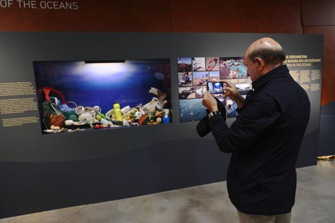 Exposición permanente sobre medio ambiente y sostenibilidad marina en Itsasmuseum