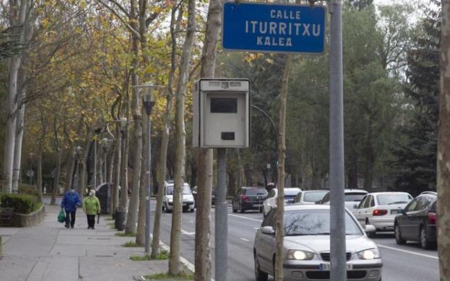 La calle Iturritxu de Vitoria-Gasteiz.