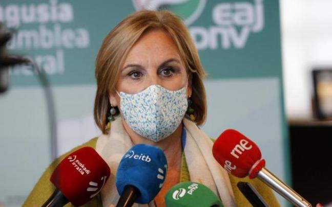 La presidenta de la Ejecutiva vizcaina del PNV, Itxaso Atutxa. La presidenta de la Ejecutiva vizcaina del PNV, Itxaso Atutxa.