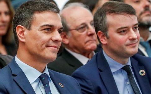 Iván Redondo junto a Pedro Sánchez cuando dirigía el Gabinete de presidencia