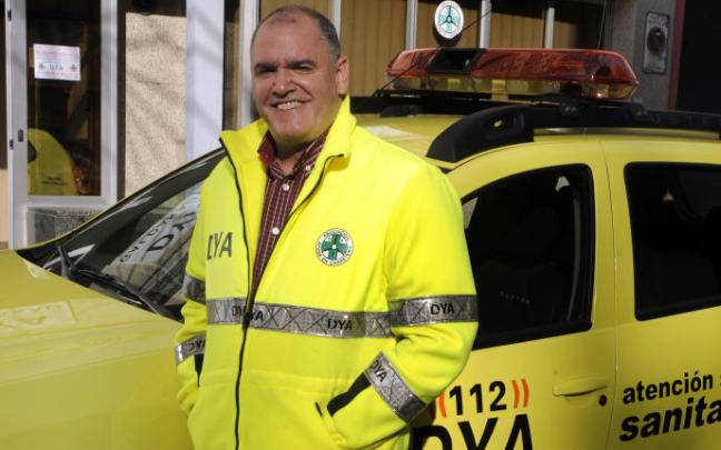 Imagen de archivo de Fernando Izagirre durante su etapa como presidente de la DYA.