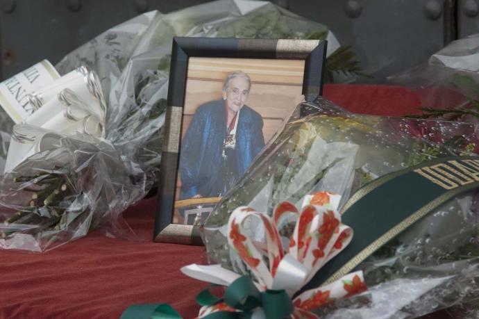 Homenaje a Izaskun Arrue, primera andereño de Álava