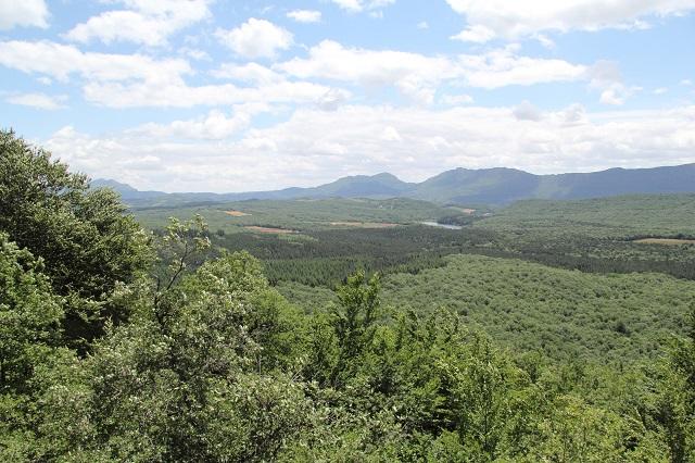 Vista del Parque Natural de Izki.