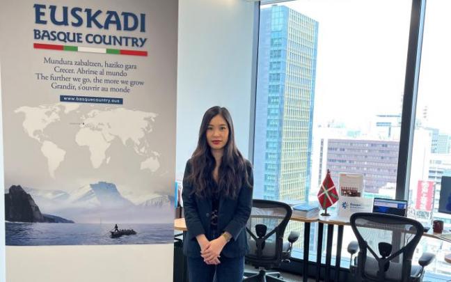Instalaciones de la primera oficina de la Red Exterior de Euskadi en Japón.