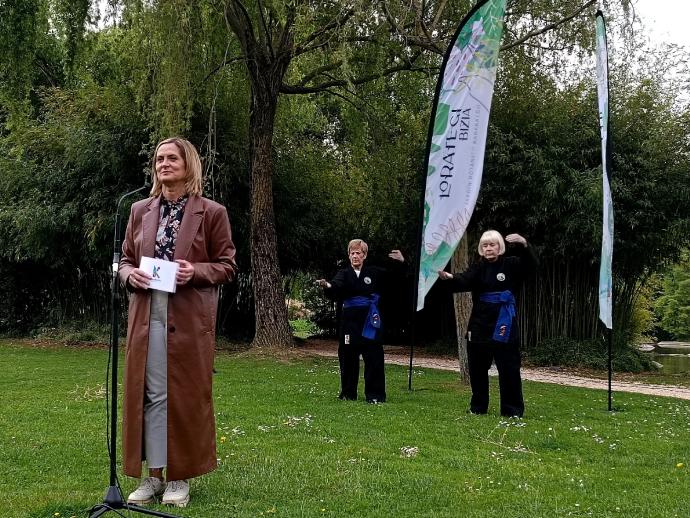 El yoga y el taichi estarán presentes en el 20 aniversario del jardín botánico fabril.