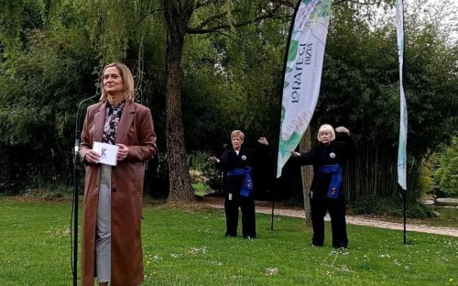 El yoga y el taichi estarán presentes en el 20 aniversario del jardín botánico fabril.