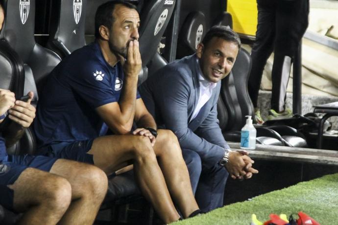 Javi Calleja, entrenador del Alavés