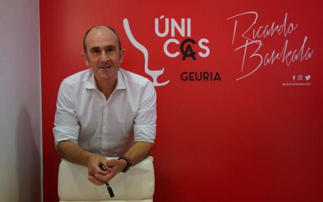 El candidato a vicepresidente del Athletic en la candidatura de Ricardo Barkala, Javier Aldazabal.