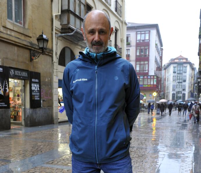 Javier Baraiazarra, director del BBK Mendi Film Bilbao-Bizkaia.