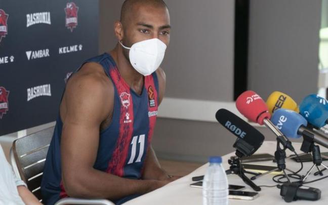 Jayson Granger, en el Media Day del Baskonia
